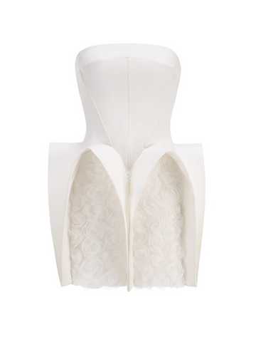 Lucille Sculptural Mini Dress