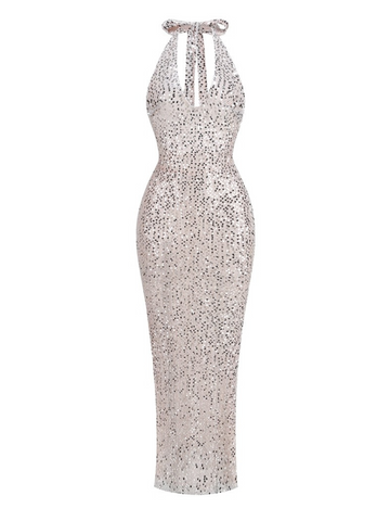Alice Backless Sequin Maxi Dress