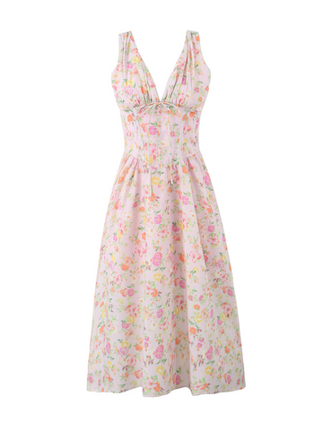 Erma Floral Midi Dress