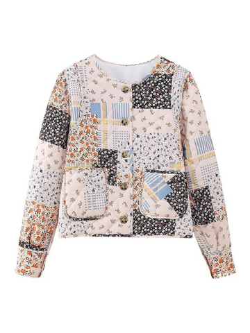 Jayce Floral Quilted Jacket