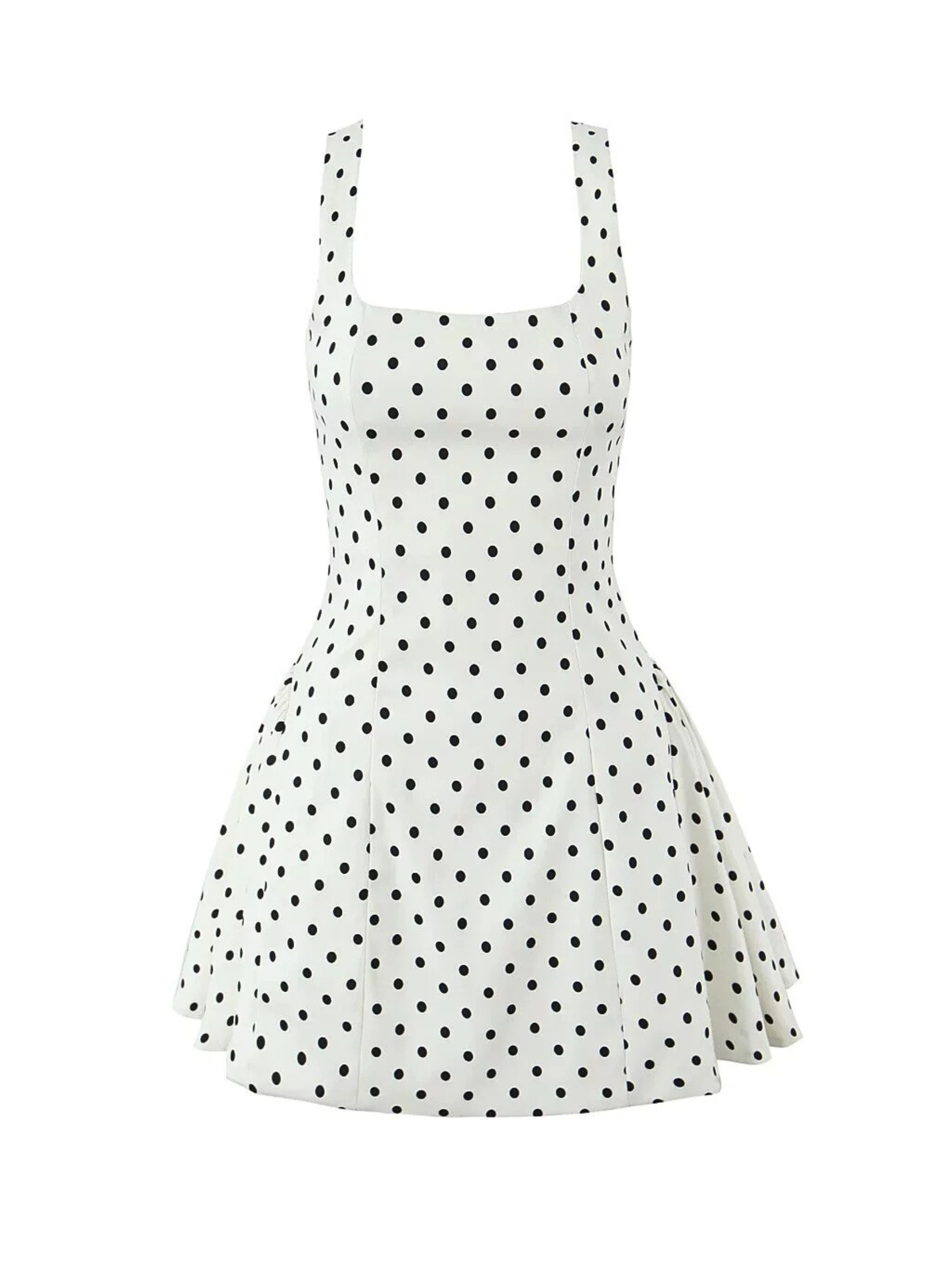 Sabrina Polka-Dot Mini Dress Sabrina Polka-Dot Mini Dress