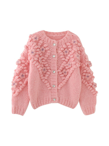 Lexa Floral Knit Cardigan