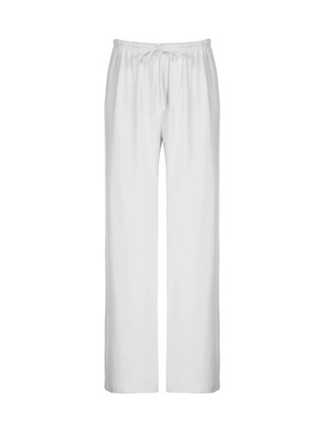 Hollie Soft Drape White Lounge Pants