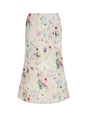 Bea Floral Fishtail Maxi Skirt