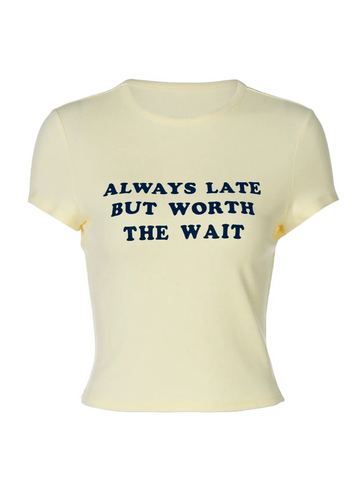 Emsley Letter Print Tee
