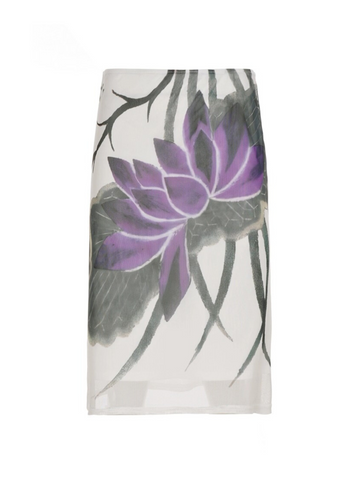 Lovina Floral Midi Skirt