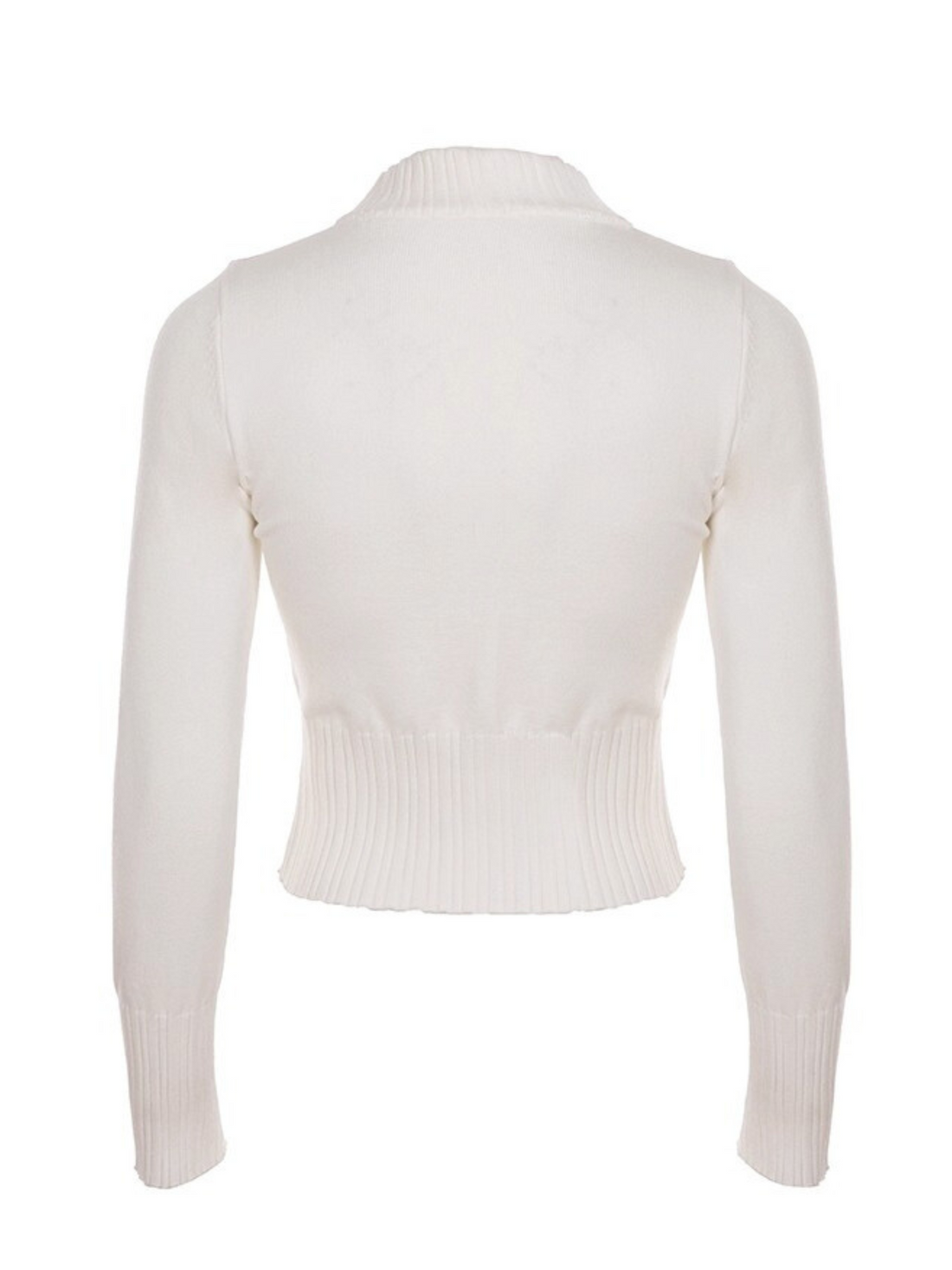 Safiyah Quilted Zip-Up Cardigan