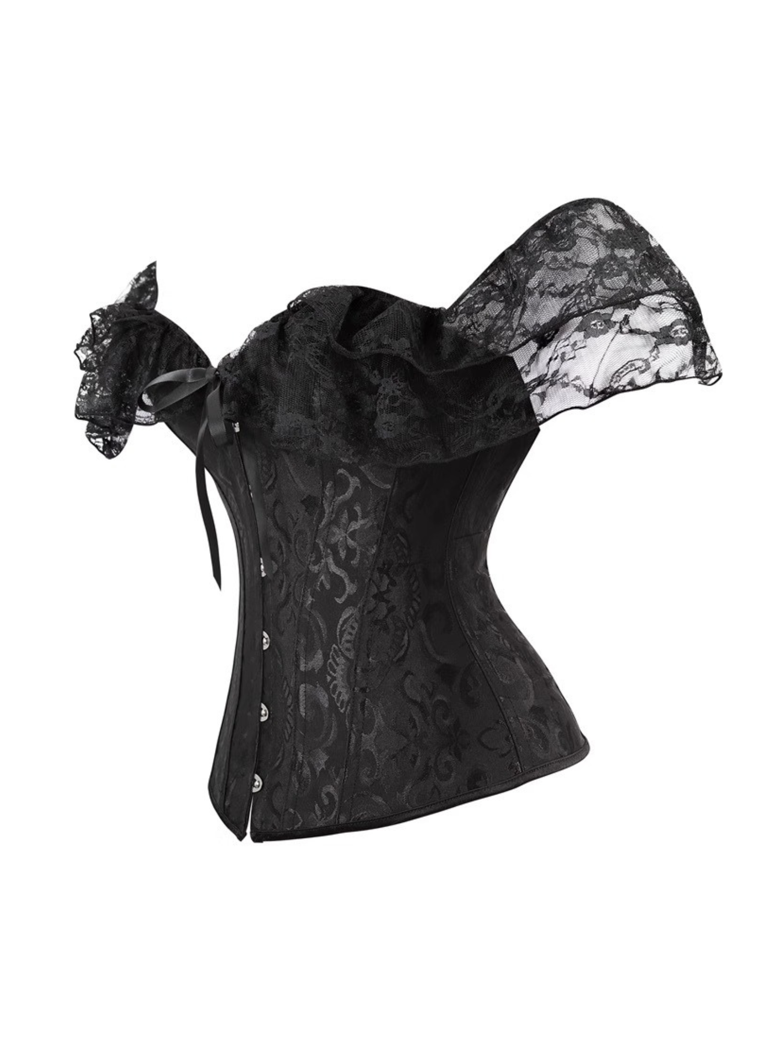 Lareen Lace Sleeve Corset