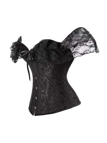 Lareen Lace Sleeve Corset