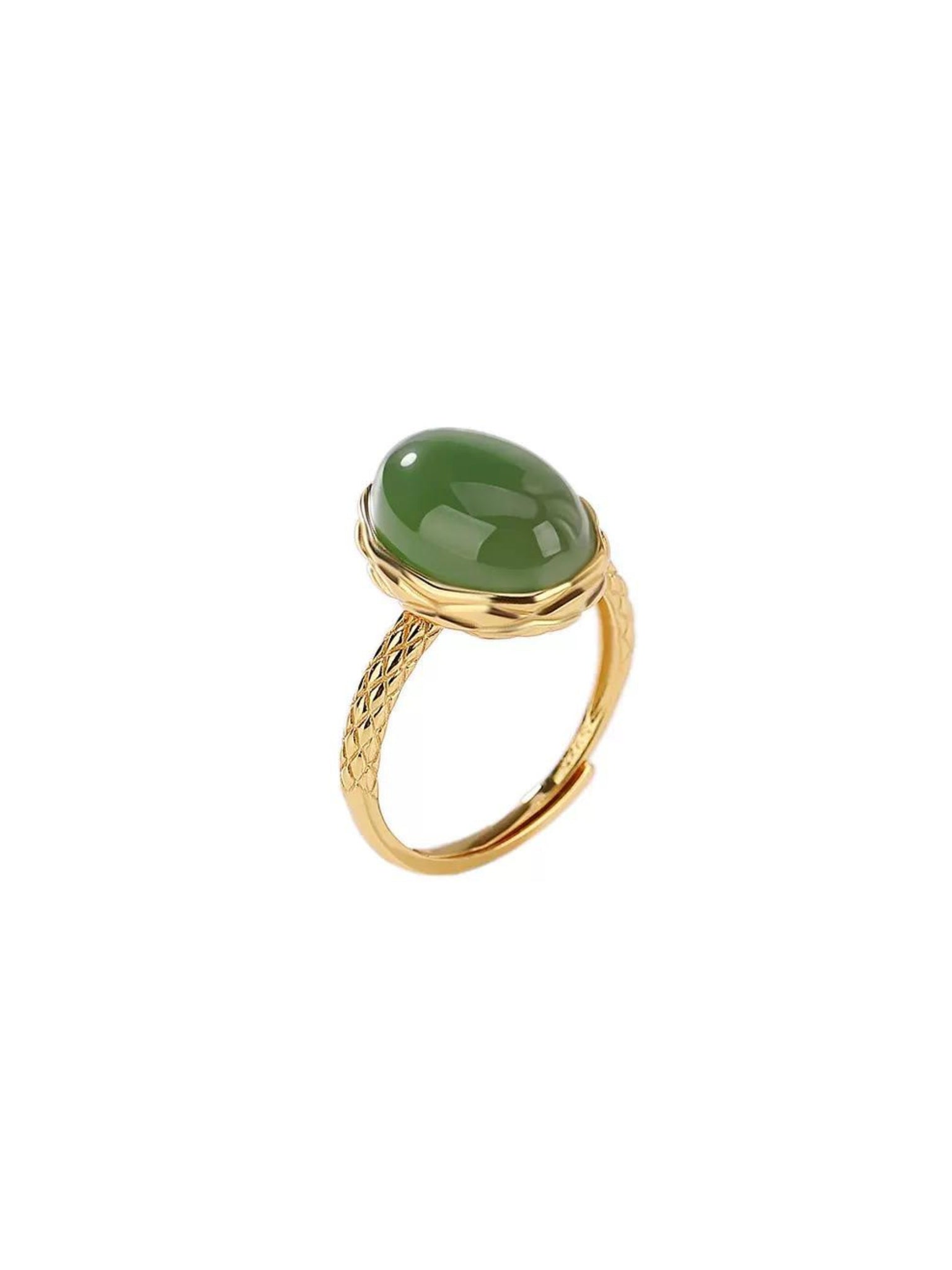 Soren Jade Silver Ring