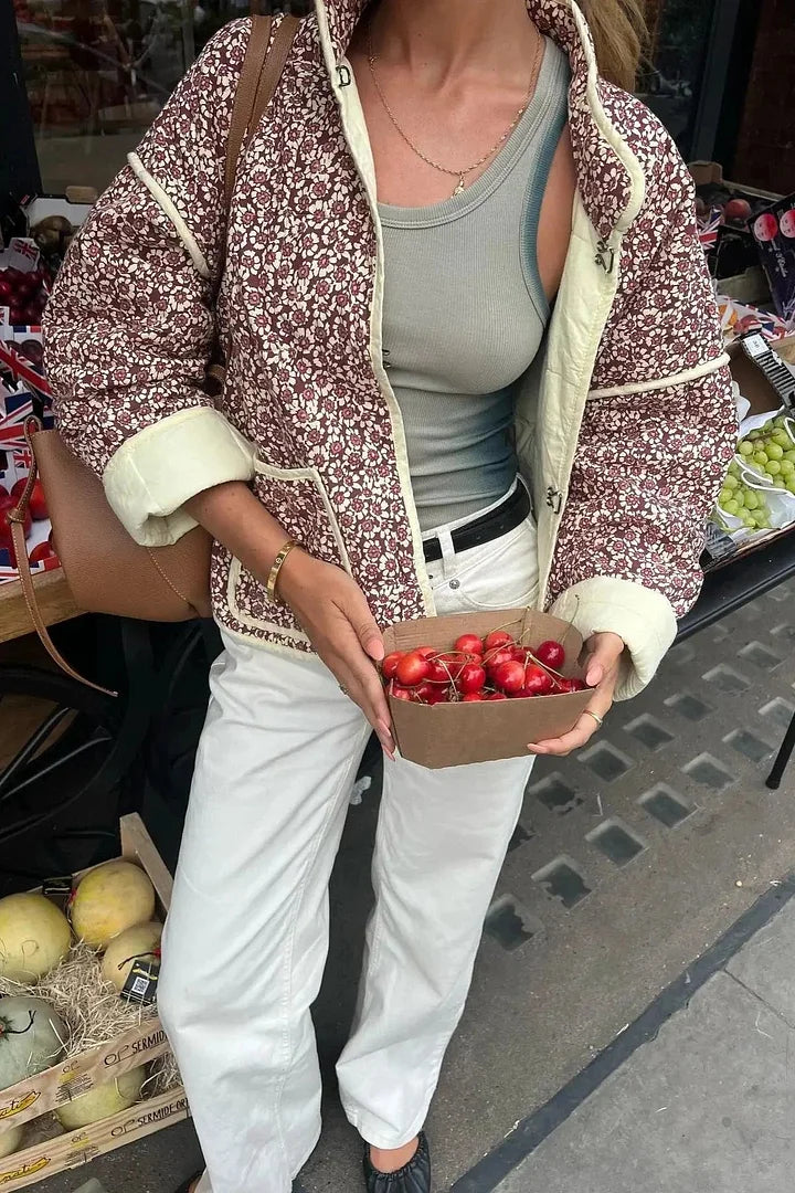 Kenia Floral Padded Jacket