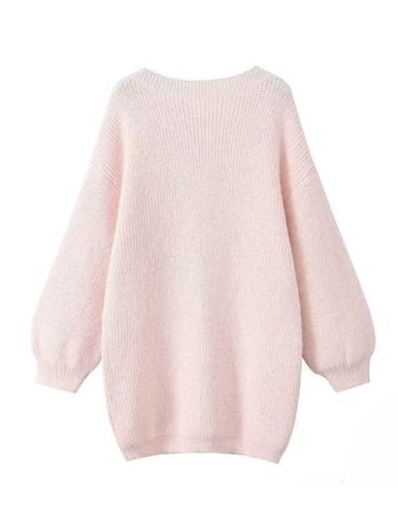 Asra Cozy Backless Sweater