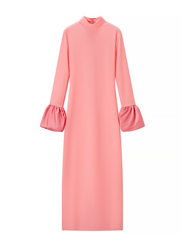 Ahna Bell Sleeve Maxi Dress