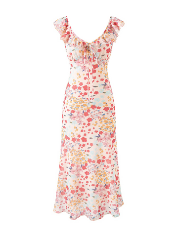 Faith Sakura Garden Tie-Back Dress