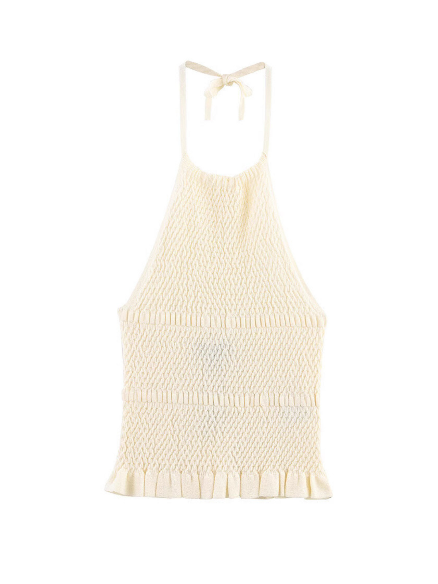 Aela Knit Halter Top