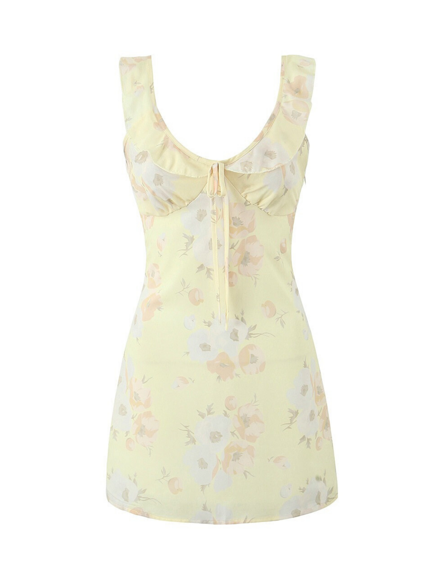 Ainsleigh Floral Ruffled Mini Dress