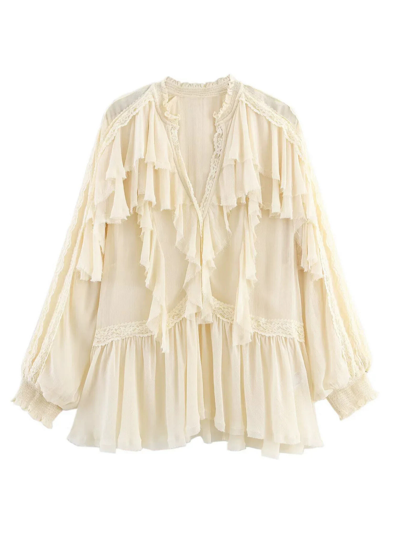 Passion Layered Lace Blouse