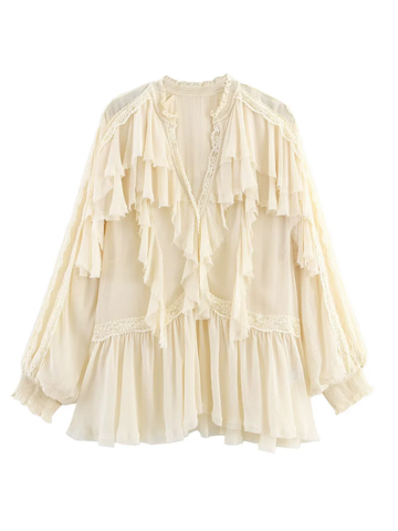Passion Layered Lace Blouse
