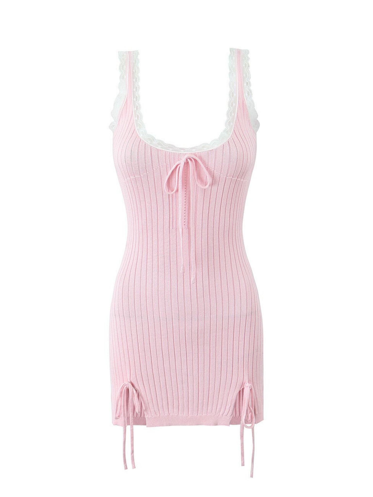 Remedy Bow Knit Mini Dress
