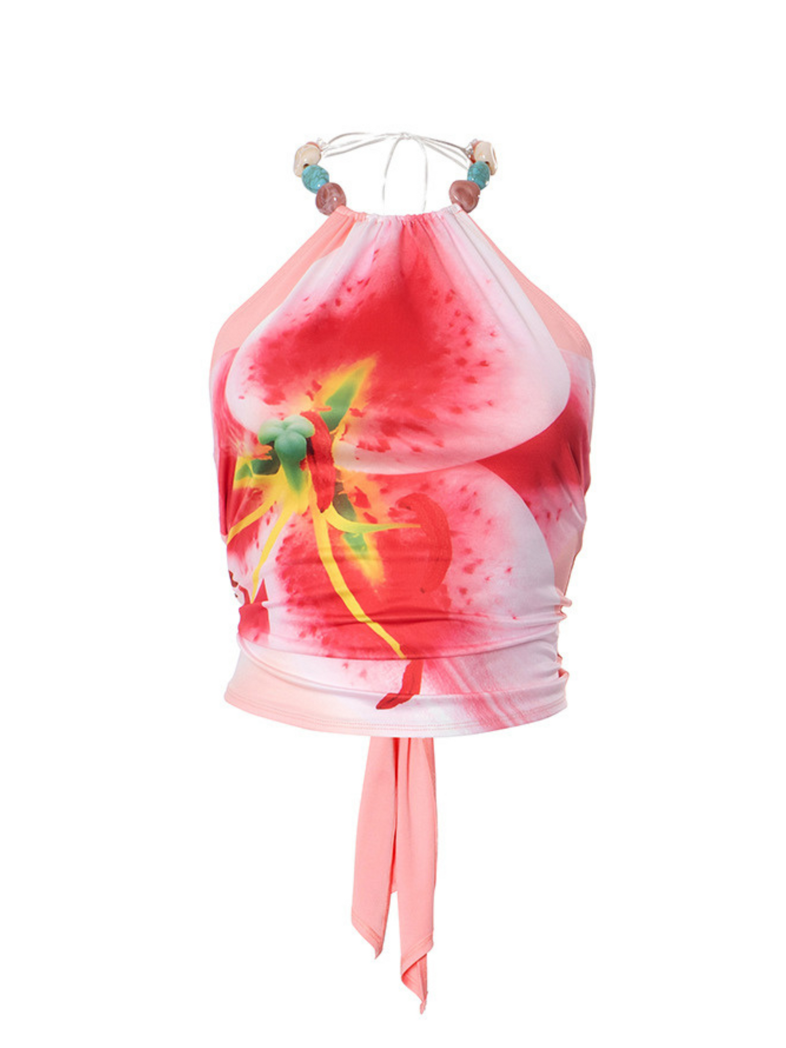 Lovina Floral Halter Top