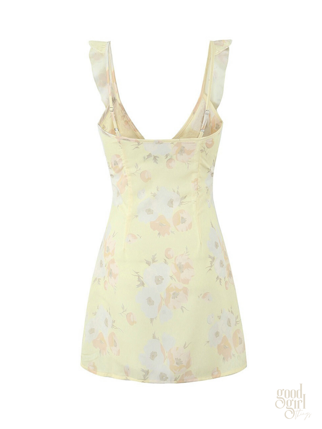 Ainsleigh Floral Ruffled Mini Dress