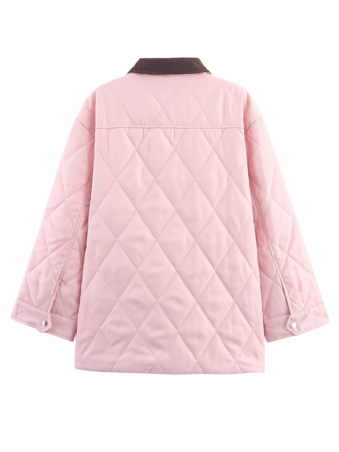 Ryder Pink Quilted Utility Jacket