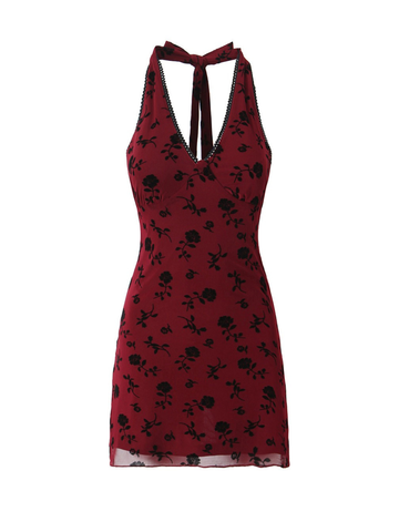 Inaaya Halter Mini Dress