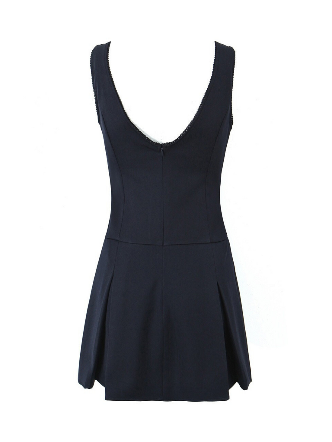 Acelyn V Neck Bow Dress
