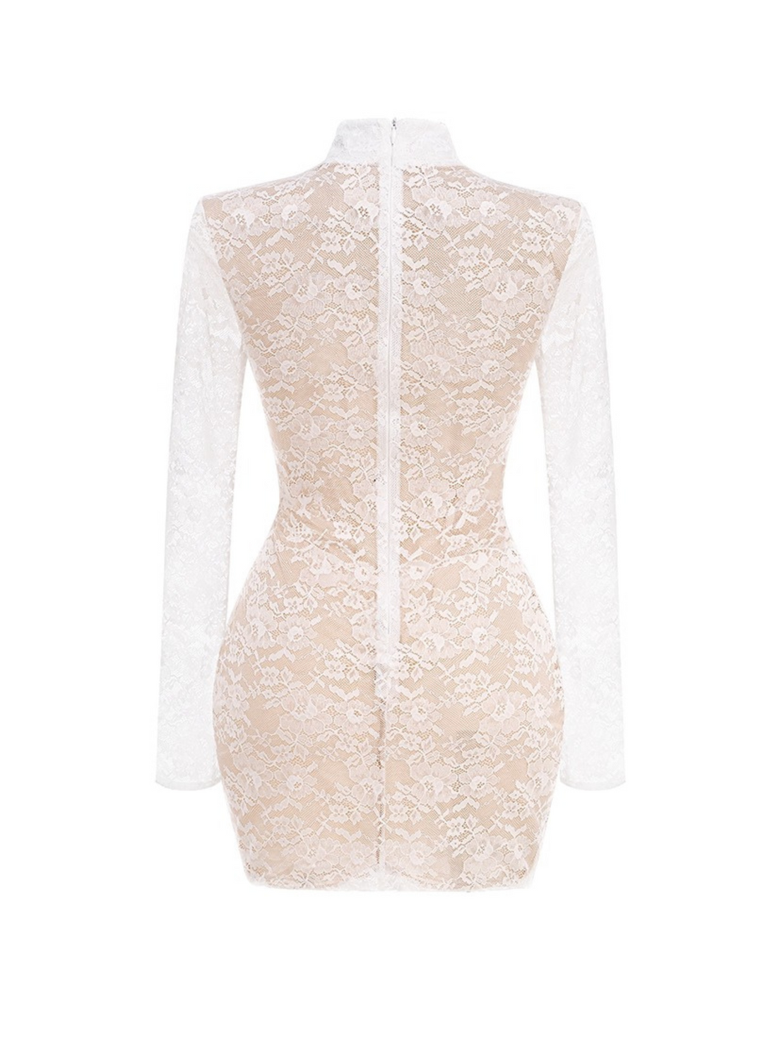 Cora Lace Long Sleeve Corset Mini Dress Cora Lace Long Sleeve Corset Mini Dress