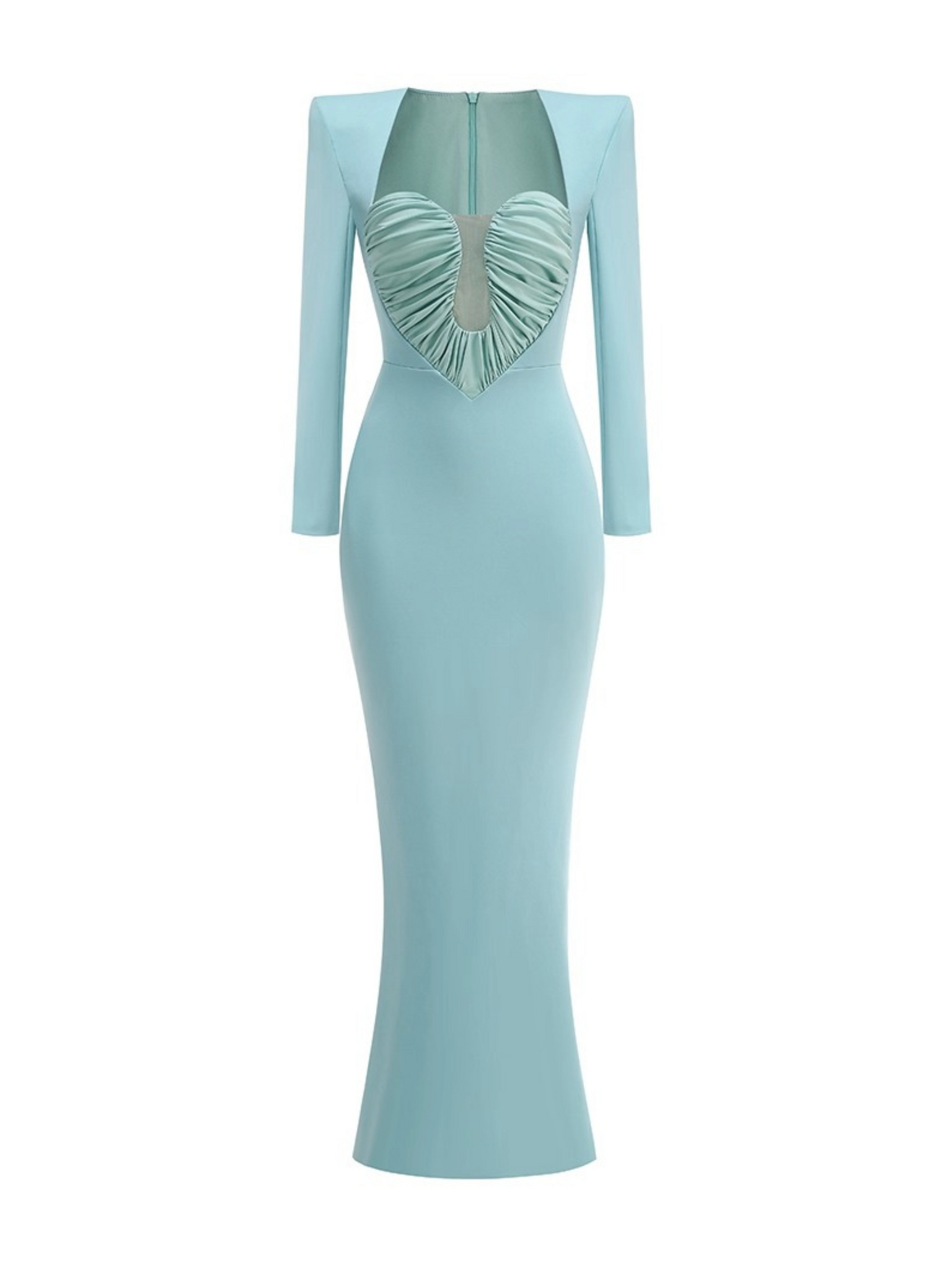 Moon Heart Ruched Gown