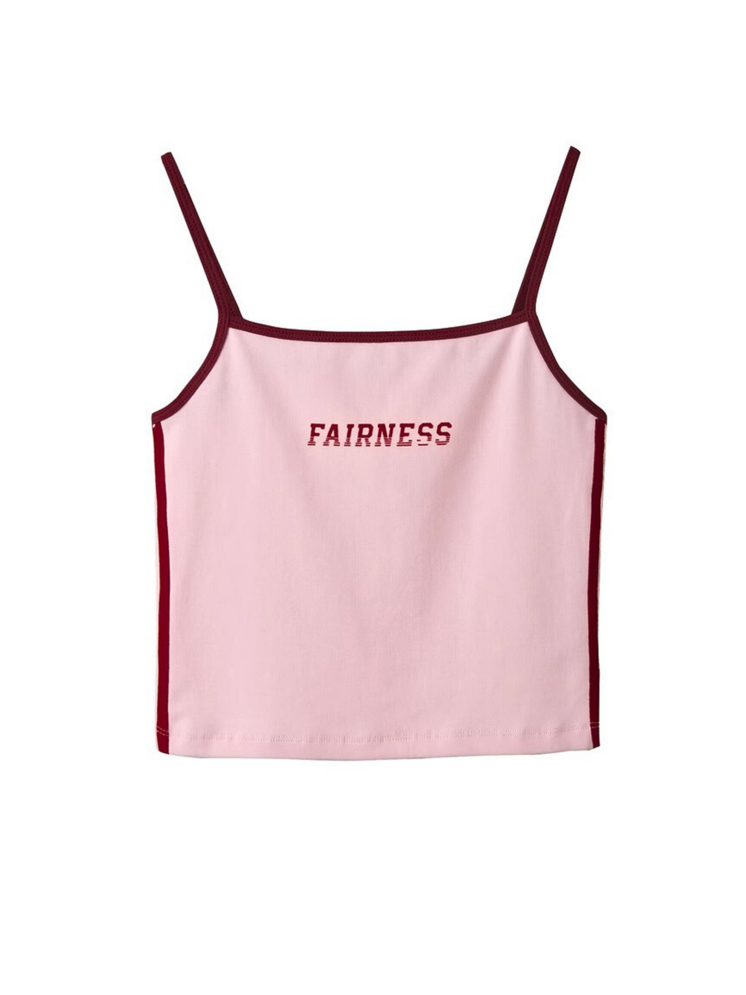 Skye Pink Contrasting Letter Camisole
