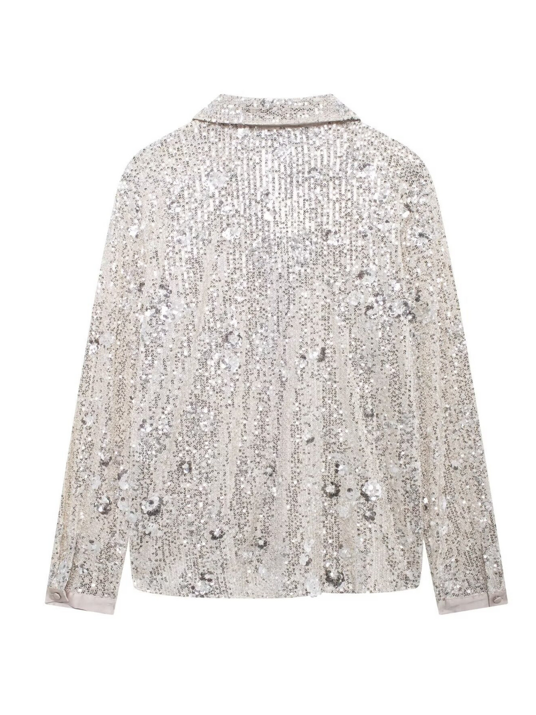 Jace Sequin Button-Up Shirt