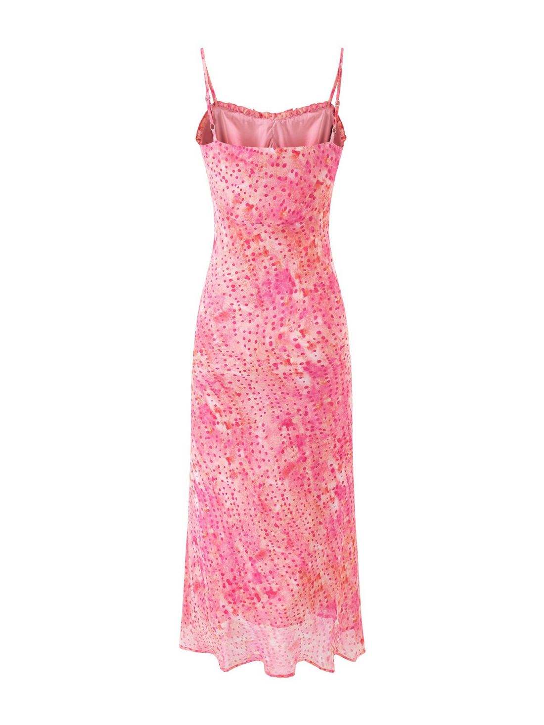 Valerie Pink Sunset Midi Dress