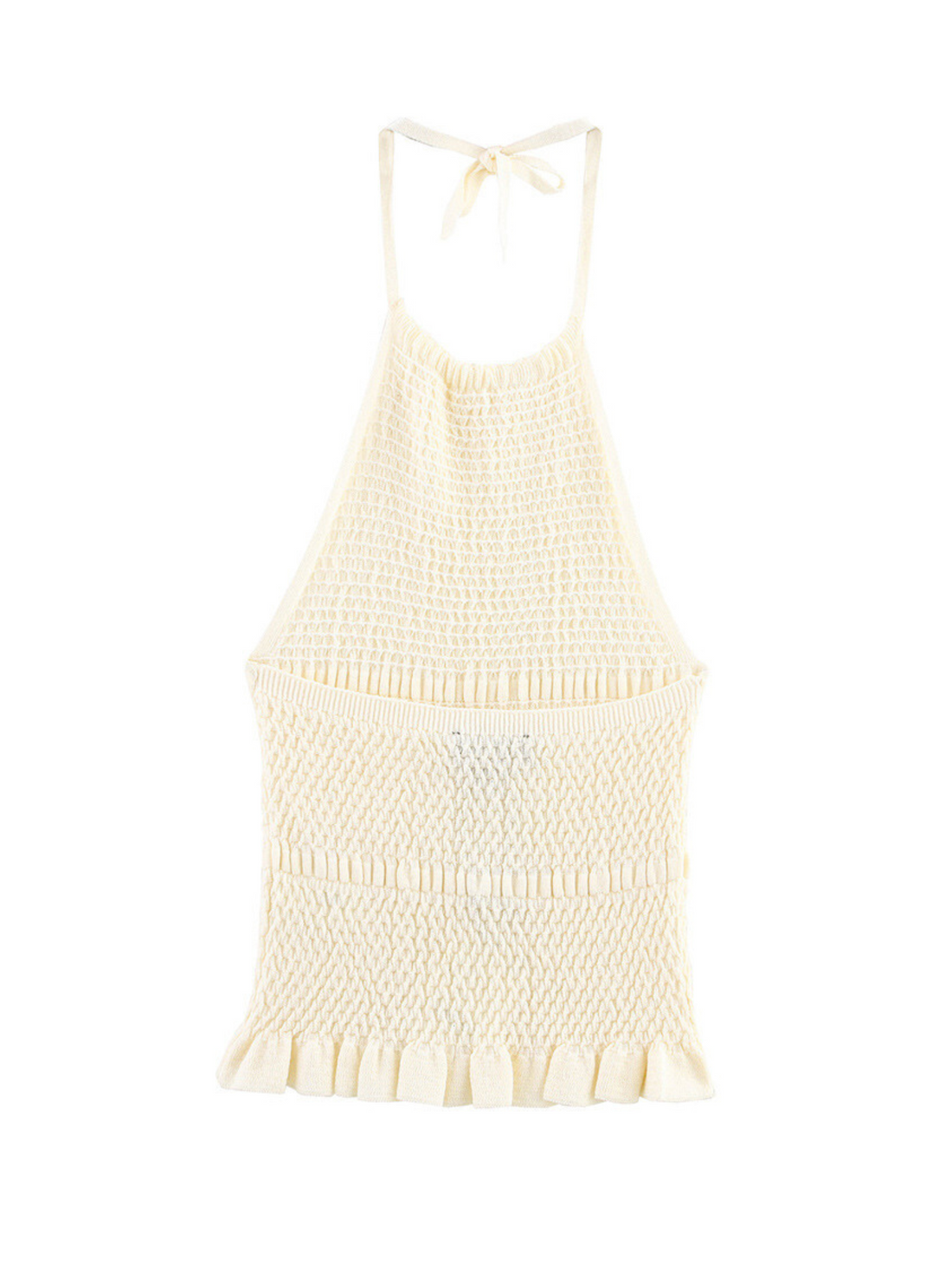 Aela Knit Halter Top