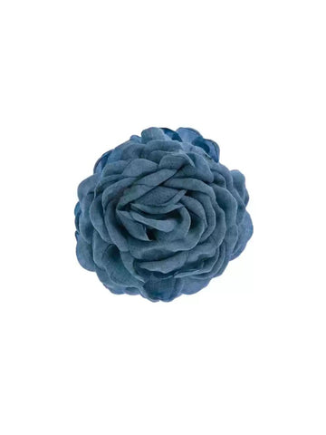 Ellie Floral Hair Clip in Blue