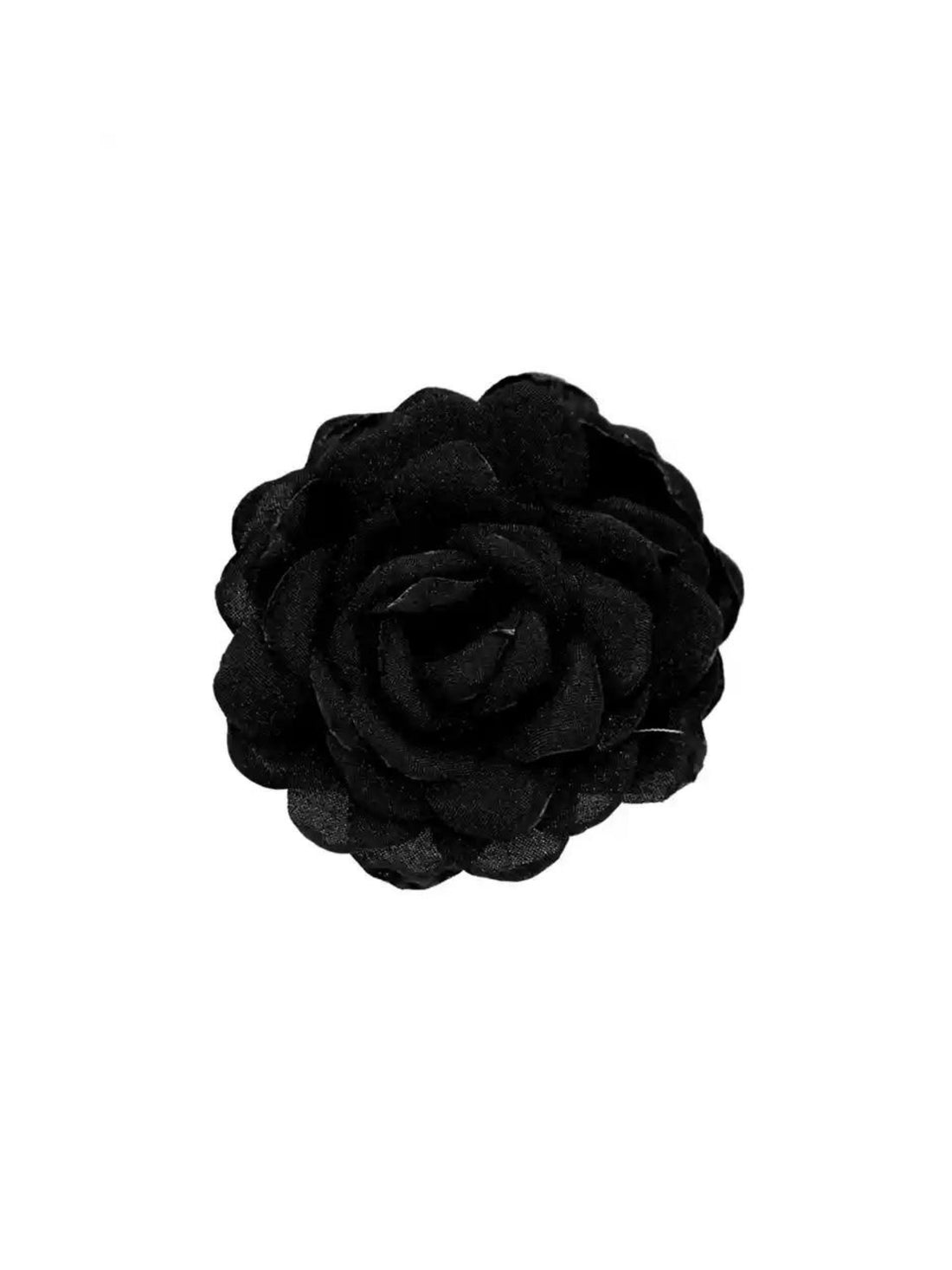 Ellie Floral Hair Clip in Neutral