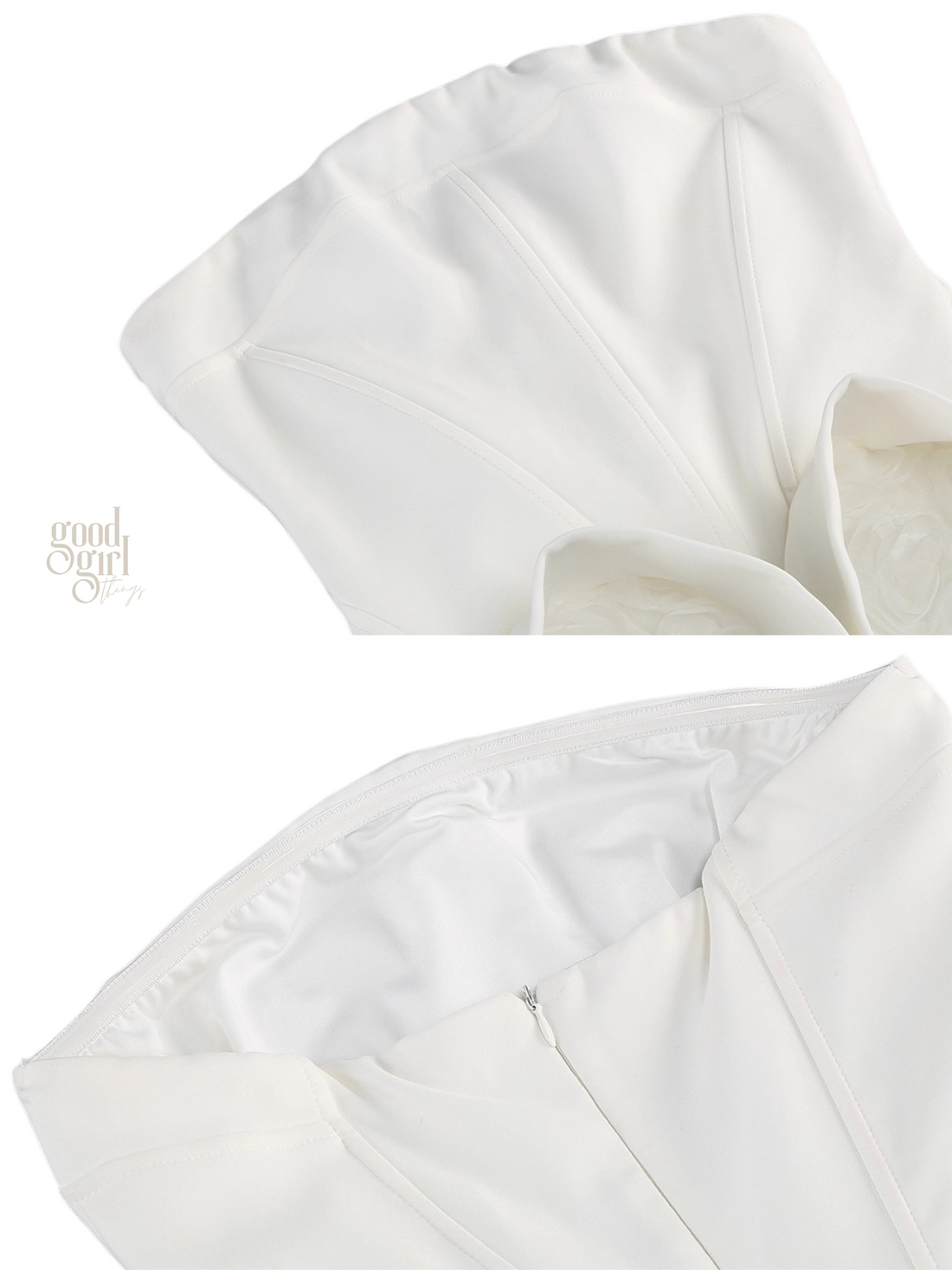 Lucille Sculptural Mini Dress