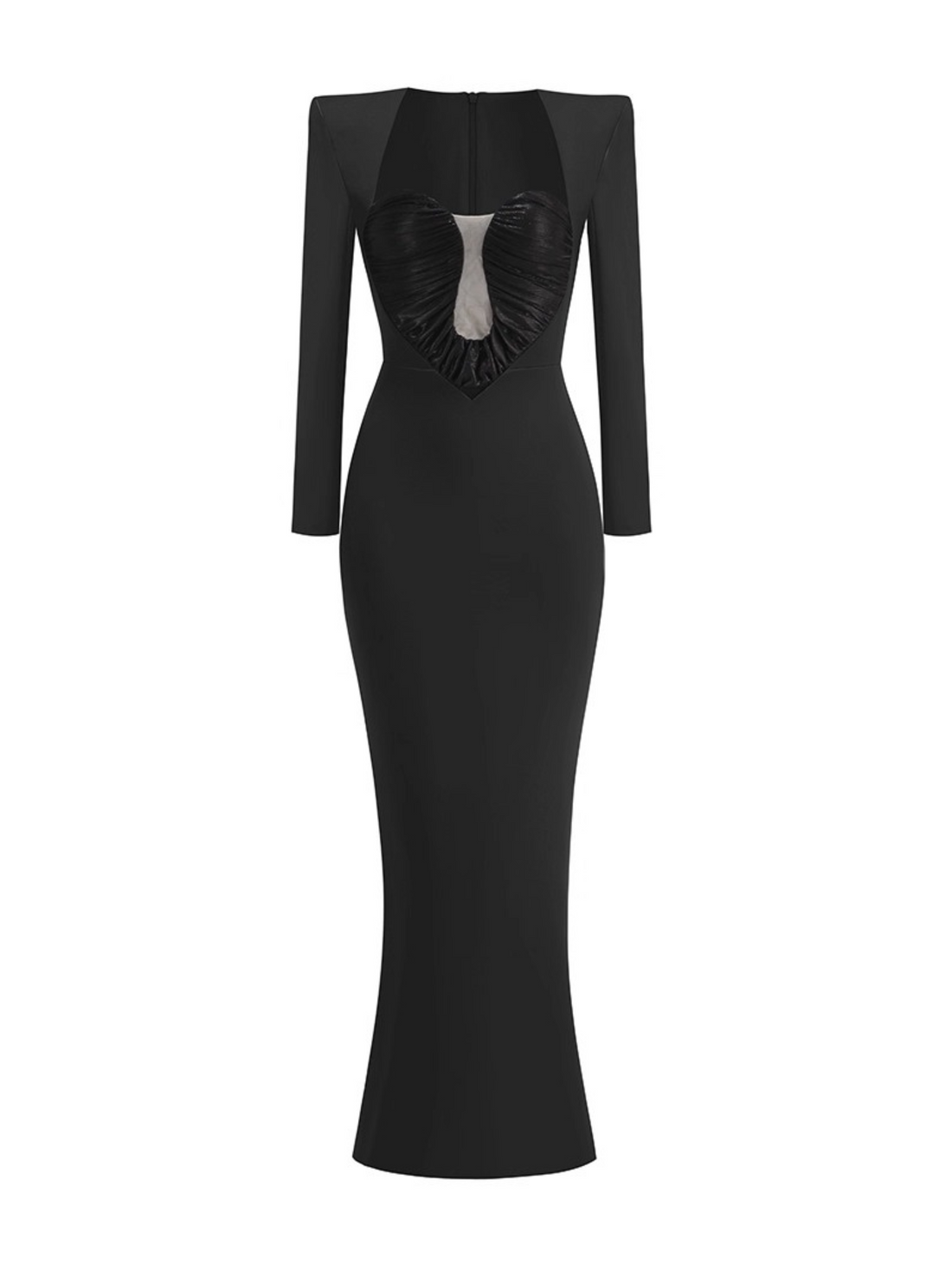 Moon Heart Ruched Gown