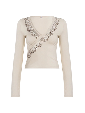 Coralynn Floral Embroidered Top