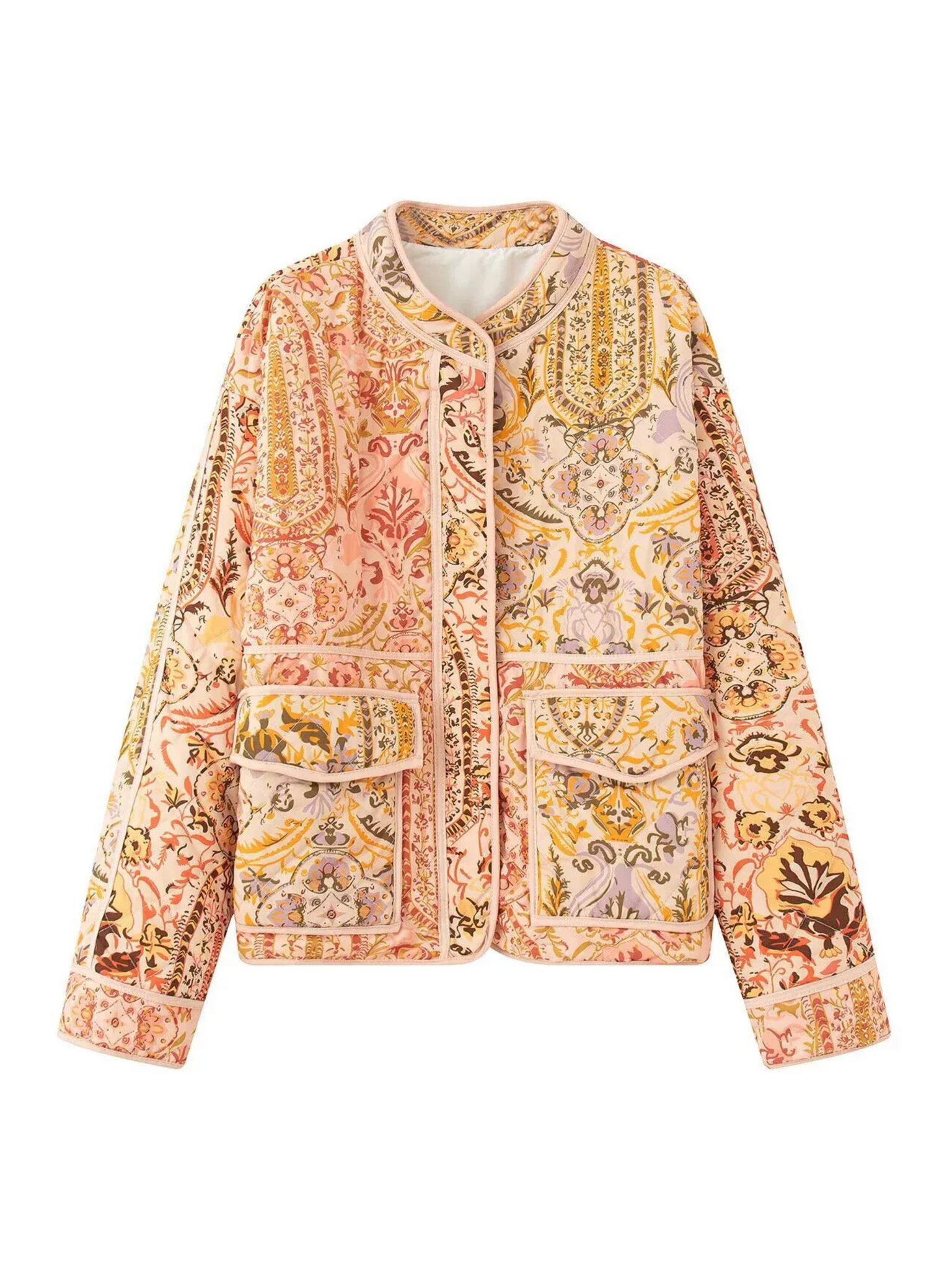 Kaloni Floral Puffer Jacket