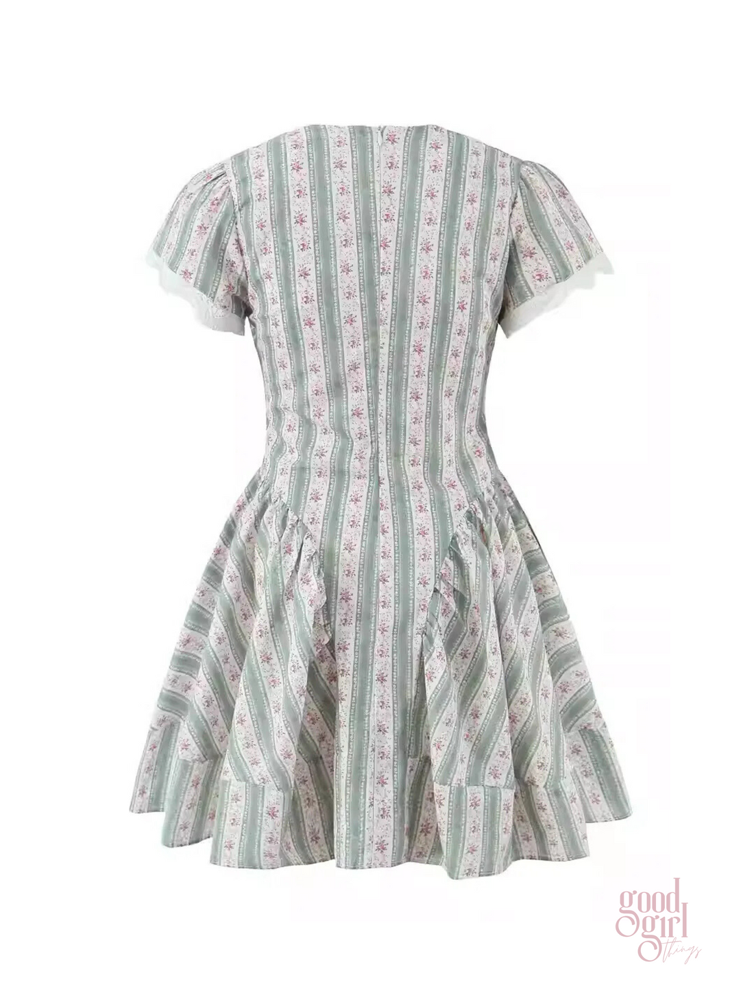 Ellis Puff Sleeve Mini Dress