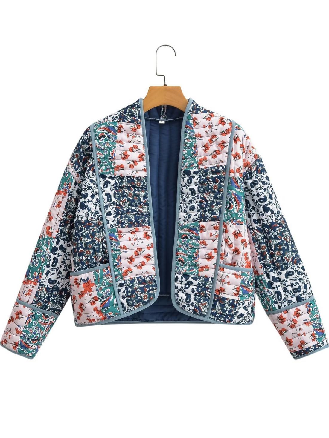 Atalie Vintage Patchwork Quilted Jacket