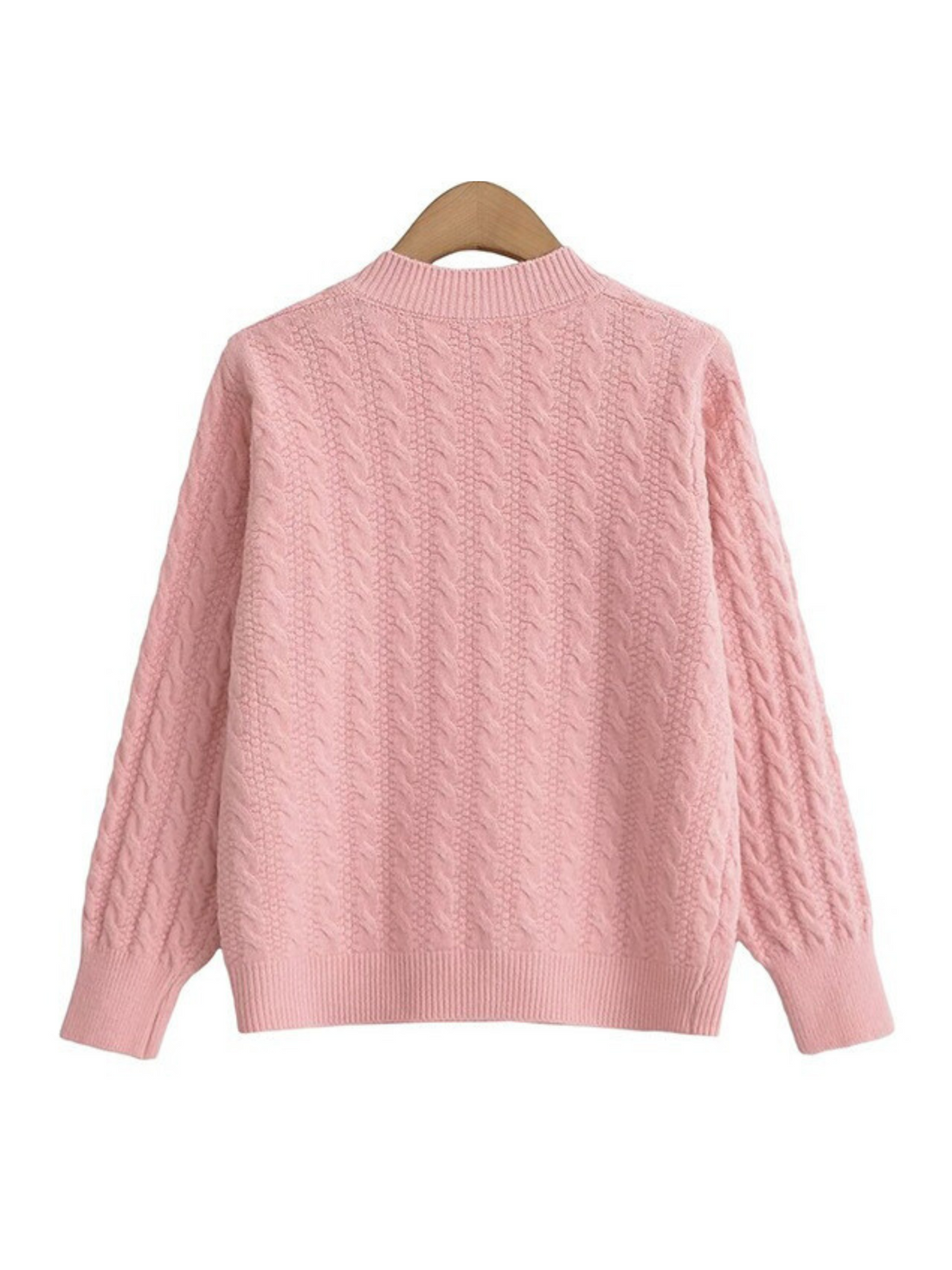 Rey Gold Button Knitted Cardigan