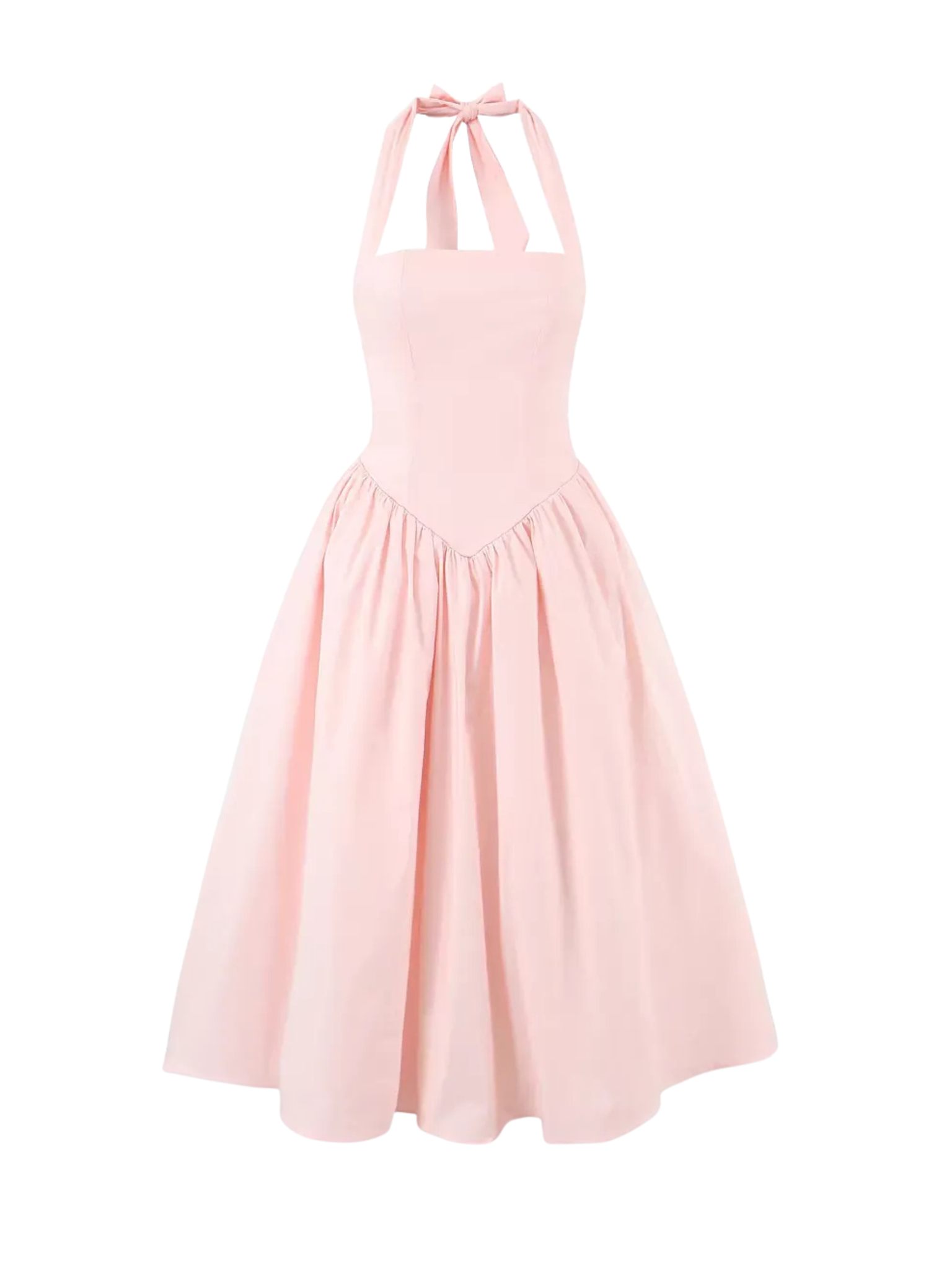 Cressida Halter Corset Midi Dress Cressida Halter Corset Midi Dress