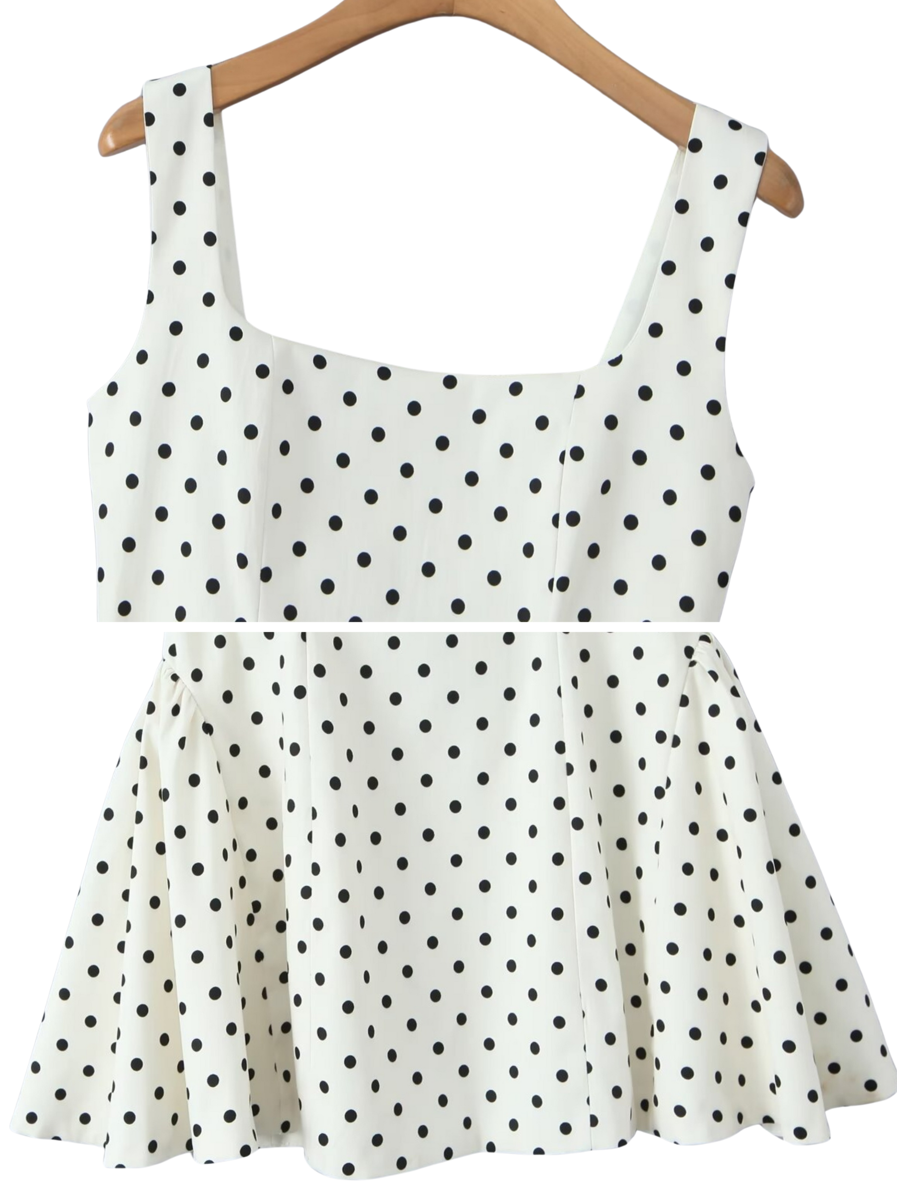 Sabrina Polka-Dot Mini Dress Sabrina Polka-Dot Mini Dress