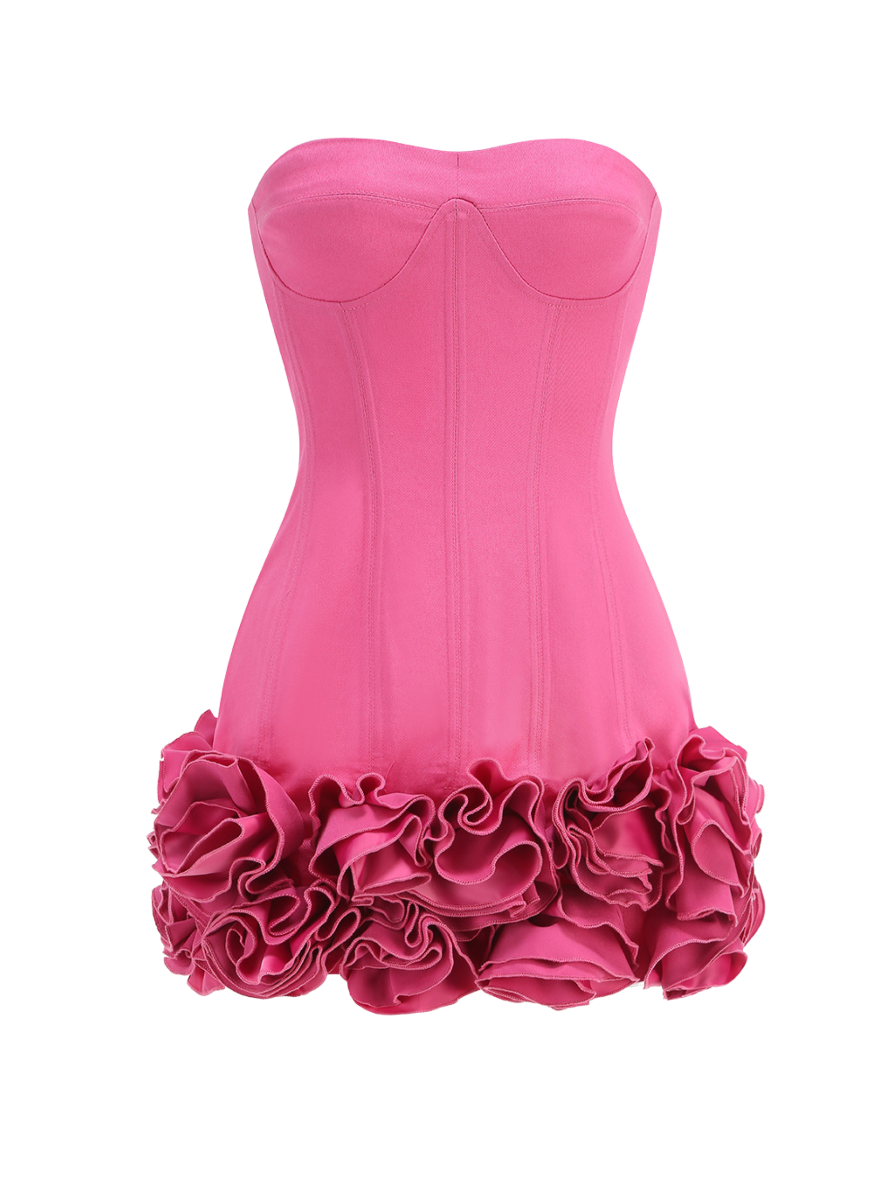 Inna Bloom Corset Mini Dress in Pink Inna Bloom Corset Mini Dress in Pink