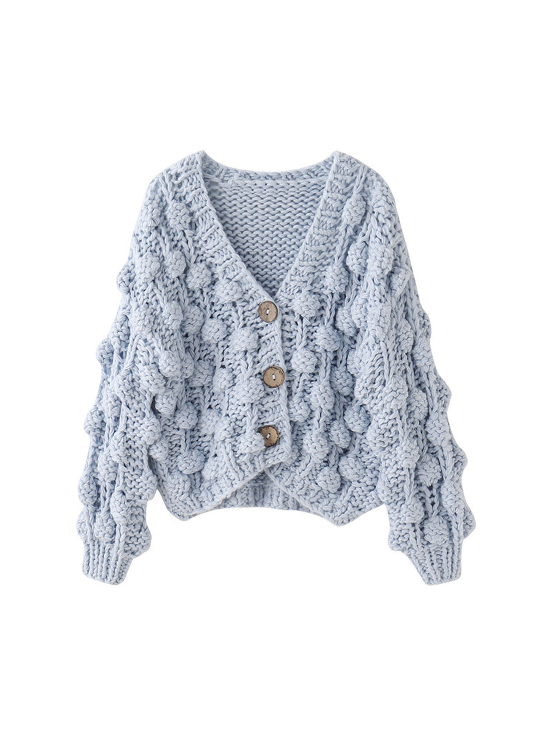 Brea Popcorn Knit Cardigan