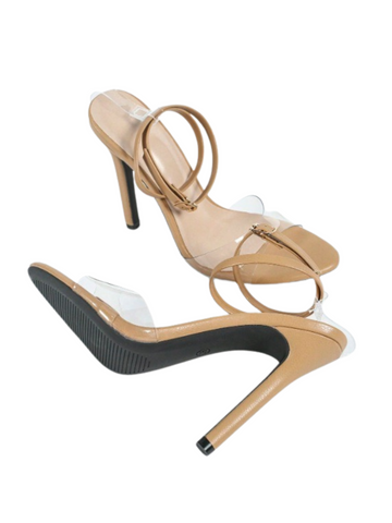 Bellarose Transparent Stiletto Sandals