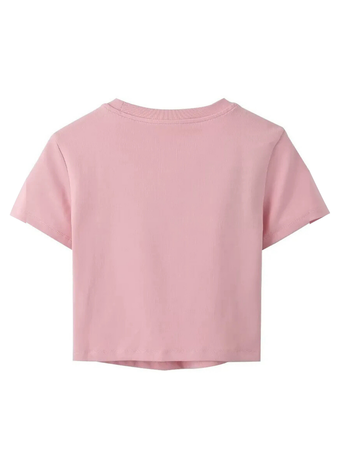 Hasset Letter Print Crop Top
