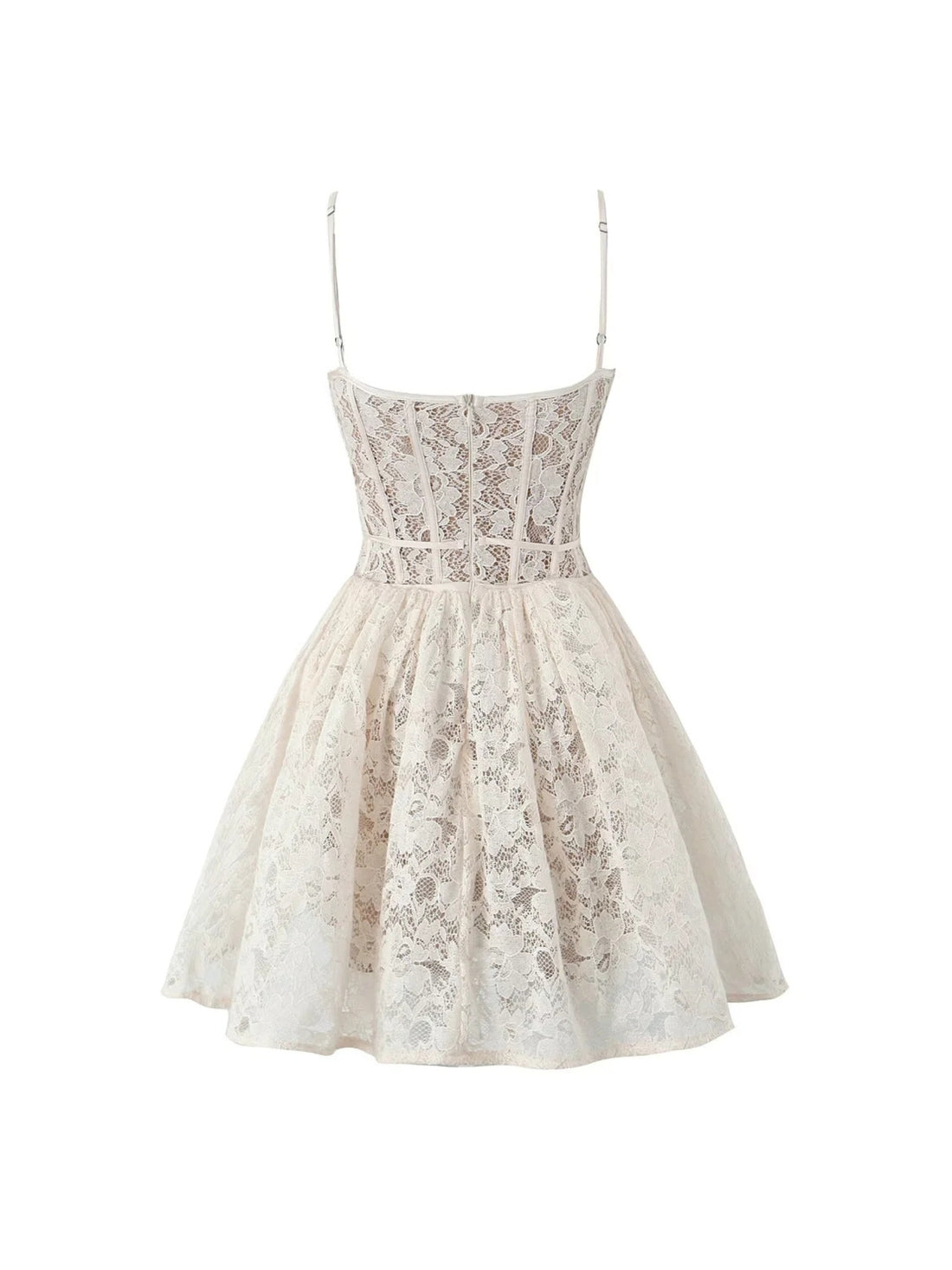 Daphne Lace Corset Mini Dress